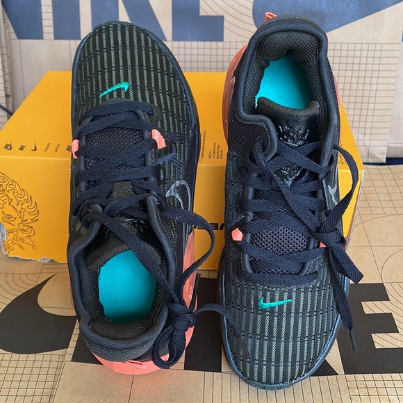 Nike LEBRON WITNESS VI Black/Metallic Silver Sequoia Men’s ••• - Picture 13 of 16